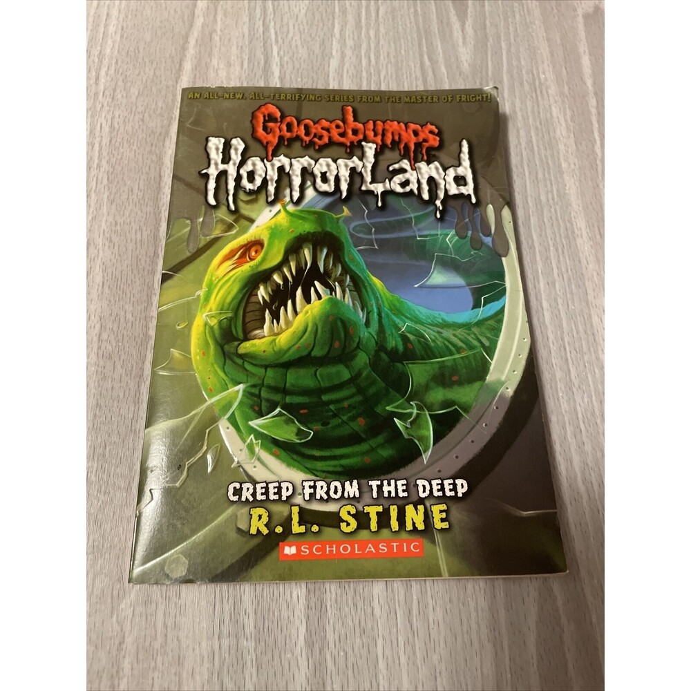 2008 Goosebumps Horrorland Series Creep from the Deep by R. L. Stine Preowned